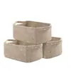 Cesta de Almacenamiento Tejida a Mano con Hilo de Algodón Estilo Nórdico para Artículos del Hogar, Cesta de Lavandería para Dormitorio, Cesta de Almacenamiento para Snacks y Ropa