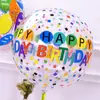 Pelota de Onda Impresa 4D de 22 Pulgadas Decoración para Fiesta de Cumpleaños Atrezo para Fotos Estilo Ins Globo Transparente