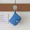 Bolsa de Monedas con Lazo Estilo Coreano Ins Linda Femenina Corazón Portátil Multifuncional Tarjetero Colgante de Bolsa Pequeña