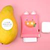 Fruta Animal Moeda Bolsa Creative Cartoon Estilhaços bonito Fechamento automático Batom Fone de ouvido Saco de armazenamento Bolsa cosmética pequena