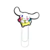 Clip de Papel Grande Sanrio Suministros de Oficina Clip de Papel Creativo Lindo Aguja en Forma de U Dibujos Animados de PVC Marcador de Páginas Colorido