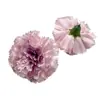 Clavel de Cabeza Única Flor Artificial Decoración para Escaparates, Arreglos Florales, Fotografía, Boda, Decoración de Pared de Jardín Artificial Falsa
