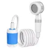 Ducha Eléctrica Portátil Autocebante para Dormitorio, Hogar y Uso en Alquiler, Cabezal de Ducha Recargable, Gadget de Ducha, Cabezal de Ducha Superior