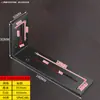 Suporte de Prateleira Reforçado em Ângulo Reto de 90 Graus Suporte Angular em L Fixador de Móveis Suporte de Ângulo de Chapa de Ferro Conector de Fixação