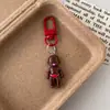 Chaveiro de Boneca Preta Fofo e Excêntrico Pingente de Celebridade da Internet Natasha Acessórios DIY Mochila de Estudante Presente para Casal Ornamento
