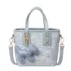 Bolsa popular feminina deste ano 2024 nova moda high-end sentido ombro bolsa mensageiro estilo estrangeiro pequeno grupo portátil bolsa de balde