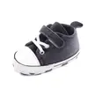 Tênis de Lona Clássico para Bebê Sapatos de Criança Pequena Solado Macio Velcro Sapatos de Bebê Sapatos de Bebê Sapatos de Bebê 2704