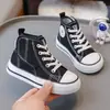 Nuevos Zapatos Infantiles Otoño 2026 para Estudiantes de Primaria, Zapatos de Lona con Velcro para Niños y Niñas con Correas Elásticas