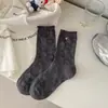 Calcetines para mujer con gatito lindo en relieve, calcetines hasta media pantorrilla, estilo japonés ins, caricatura, pequeño colgante, encaje, color sólido, calcetines holgados