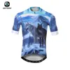 Camisa de Ciclismo Xintown Masculina Padrão Sombra Roupa de Ciclismo de Verão Nova Roupa de Ciclismo Roupa de Ciclismo de Verão Manga Curta
