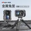 Gaiola de Metal Amagisn Dji Osmo Action 6 Estrutura Protetora de Câmera de Ação de Liberação Rápida Dji