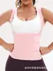 Generación transfronteriza sellado de cabello cintura sudoración deportiva modelado corporal top chaleco sellado de cintura manga corta manga larga abdomen plano plástico cintura traje sudoración