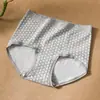 Ropa interior de mujer sin costuras, alta elasticidad, grado 10A, antibacteriana, sin marcas, de cintura media, con refuerzo de algodón puro, bordes que no se enrollan, calzones transpirables a cuadros