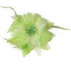 Nueva Moda Flor Grande Tela Accesorios para el Cabello Flor de Peonía para la Cabeza Headdress para Baile Cuadrado Pasador Diadema con Flor para Niños