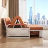 Sofá cama individual plegable de doble uso nuevo doble sala de estar cama plegable apartamento pequeño duradero multifuncional telescópico al por mayor