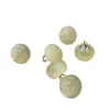 Botones Redondos de Lentejuelas Blanco Hueso de 10 mm Estilo Chino Étnico Botones Hanfu Cheongsam Accesorios para Ropa