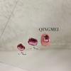 Arte de Uñas Diamante K9 Base Plana Diamante 6*8 Octagonal Largo Xiaohongshu Caro Rosa Olivo Rojo Diamante de Forma Especial Joyería de Uñas DIY