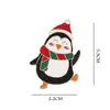 Broche de Navidad Regalo Colgante de Metal Estudiante Pareja Nicho Dibujos Animados Lindo Ropa Mochila Niños Verano Mujer