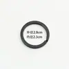 En stock Llavero Negro de Electroforesis Anillo Plano con Agujero Anillo Plano Accesorios para Llavero Anillo de Llavero Anillo de Conexión Mayoreo