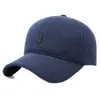 Comercio Exterior Gorra de Béisbol para Hombres de Mediana Edad y Mayores Protección para los Oídos en Invierno Protección contra el Frío Sombrero de Pico para Exteriores Moda Simple Gorro de Lana