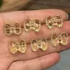 Purificación Corporal de Citrino Piezoeléctrico Cuentas Barril de Doble Punta Estrella Luna Cuentas Sueltas Accesorios Juguete Artesanal DIY Pulsera Collar Separador