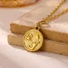 Collar colgante con temática oceánica de perlas y mundo submarino, transfronterizo europeo y americano, para mujer, cadena para la clavícula de estilo oceánico para vacaciones en la playa, para mujer