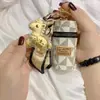 Año del Caballo Oro Puro 999 Llavero de Riqueza Instantánea Bolsa Mini de Oro para Labial Bolsa para Auriculares Colgante Pequeño Regalo Venta al por Mayor