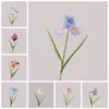 Galhos de Flores de Íris Artificiais por Songjianheyu - Flores Artificiais e Plantas Verdes Atacado para Decorações de Casamento e Artesanato no Estilo Ins