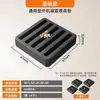 Pads para Pies de Unidad Exterior de Aire Acondicionado, Pads Amortiguadores de Choque para Aire Acondicionado, Pads de Goma Antivibración y Reductores de Ruido Adecuados para Gree, Midea, Haier, Etc