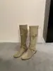 Estilo Retrô Europeu~Botas de Cano Curto com Fivela da Moda Femininas 2026 Outono Salto Baixo Bico Fino Versátil Botas de Puxar Estilo Wasteland