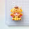 Linda Chica de Disfraces Pegamento Cremoso Accesorios Pasador Funda de Teléfono Patinete Eléctrico Hebilla de Zapato Decoración Pegatinas DIY