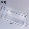 Estante de almacenamiento de pared caja de almacenamiento para teléfono móvil al por mayor acrílico transparente sin perforaciones multifuncional dormitorio mesita de noche pared