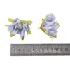 Flor de Loto Simulada Tocado DIY Pasador de Pelo Material para Pasador Flor Artificial de Loto Acompañamiento para Ropa Caja de Regalo con Flores