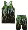 2026 Nuevo Popular Traje de Piña para Hombre Primavera y Verano Talla Grande Estampado Diseño 3D