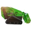 Excavadora de zanjas con orugas a control remoto, modelos grandes y pequeños, cortacésped, máquina de labranza para cañas y malezas
