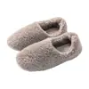 Zapatillas de Hogar de Invierno Cálidas con Forro de Piel y Suelas Suaves, Bestseller Transfronterizo de Amazon FBA Etiquetadas