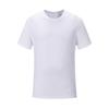 Verão novo algodão mercerizado em torno do pescoço de manga curta T-shirt dos homens e mulheres classe uniforme camisa de publicidade cultural respirável manga curta logotipo fixo