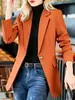 Blazer cruzado para mujer 2026, nueva colección primavera y otoño, elegante y con estilo, adecuado para figuras petite, casual y ajustado