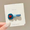 Nuevo Pasador de Pelo con Lazo 2026 para Mujer, Pinza Lateral con Diseño de Corazón Dopamina, Pasador de Pelo de Alta Gama para Flequillo y Cabello Suelto, Pinza de Pato