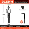 Herramienta de Punzonado y Expansión de Agujeros de Acero Inoxidable Metálico de Acero Rápido Especial de Venta Caliente Transfronteriza para Aleación de Aluminio