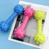 Pelota de Juguete para Mascotas, Juguete de Goma TPR para Perros, Juguete Interactivo con Sonido para Perros, Pelota Luminosa, Set de Juguetes de Entrenamiento para Perros