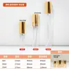 En stock de fábrica botella de perfume de 10 ml 5 ml botella pulverizadora de aluminio anodizado de cobertura total botella secundaria para tónico