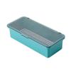 Caja de Almacenamiento para Brochas de Maquillaje con Tapa de Alto Valor para Beauty Blender, Lápiz de Cejas, Brocha para Sombra de Ojos, Lápiz Labial, Gran Capacidad, Caja de Almacenamiento a Prueba de Polvo