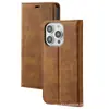 Fabricante Adecuado para Funda de Cuero para Teléfono Móvil Apple 16 16E Funda Protectora Tarjeta 14 Cubierta Plegable para Teléfono Móvil iPhone 15