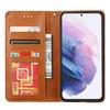 Funda para teléfono Samsung S23ultra con succión magnética y soporte S23PLUS, protección multifunción para múltiples tarjetas.