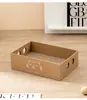 Nuevo tablero rascador para gatos de papel Kraft transfronterizo de comercio exterior rectangular corrugado resistente al desgaste migas nido de gato caja de cartón extragrande venta al por mayor