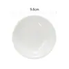 Juego de Platos Cuenco de Cerámica Juego de Vajilla de Cerámica de Jingdezhen Combinación de Cuenco y Plato Blanco Puro Simple Vajilla para el Hogar Cuenco