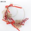 Fábrica de viento INS, flor de Año Nuevo, acebo, fruta roja, simulación, flor, decoración del hogar, boda transfronteriza, venta al por mayor, flor falsa CF01056