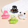 Adornos Estereoscópicos de Avión Sanrio Galvanizados de Dibujos Animados Colgante de Llavero DIY Adornos de Decoración de Escritorio y Coche