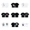 Erd Melancólico Rico Segunda Generación Nuevo Holgado Casual Belleza Tendencia Nicho Marca de Tendencia Estampado Cuello Redondo Manga Corta Colección de Camisetas para Hombres y Mujeres